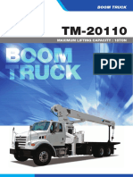 Boom Truck: Maximum Lifting Capacity: 18ton