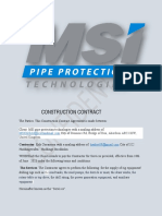 SHELL OIL AND GAS CONSTRUCTION CONTRACT - Docx 223docx - Docx For Erik Goransson