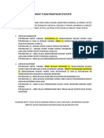 Format Tugas Praktikum Statistik