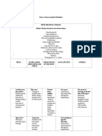 Sample Dap Analysis Worksheet