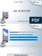 Slide PPT - Materi 7 (Risk and Return)