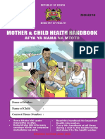 Mother Child Health Handbook MOH NEW LAYOUT 10th Sep 2020