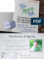 The Agile of Business Analyst