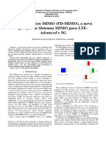 Full Dimension MIMO (FD-MIMO) A Nova Geração de Sistemas