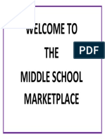 Middle School Market Banner