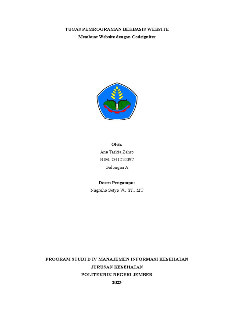 Membuat Website dengan CodeIgniter | PDF | Seni | Komputer