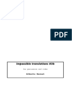 Alberto Bernal - Impossible Translations #3
