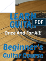 Learn Guitar Once-And-For-All - Beginners Guitar Course Revision B