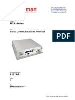 MXR Serial Protocol