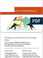 Groups in Organization
