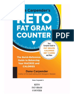 Dana Carpender's Keto Fat Gram Counter