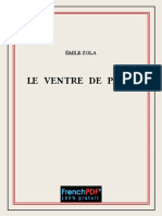 Le Ventre de Paris Emile Zola Frenchpdf