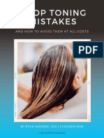 5 Top Toning Mistakes Ebook