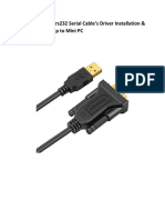 Gleewin USB To Serial Converter User Manual