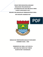 SPJ Definitif Penyelenggaraan Posyandu (Insentif Oktober)