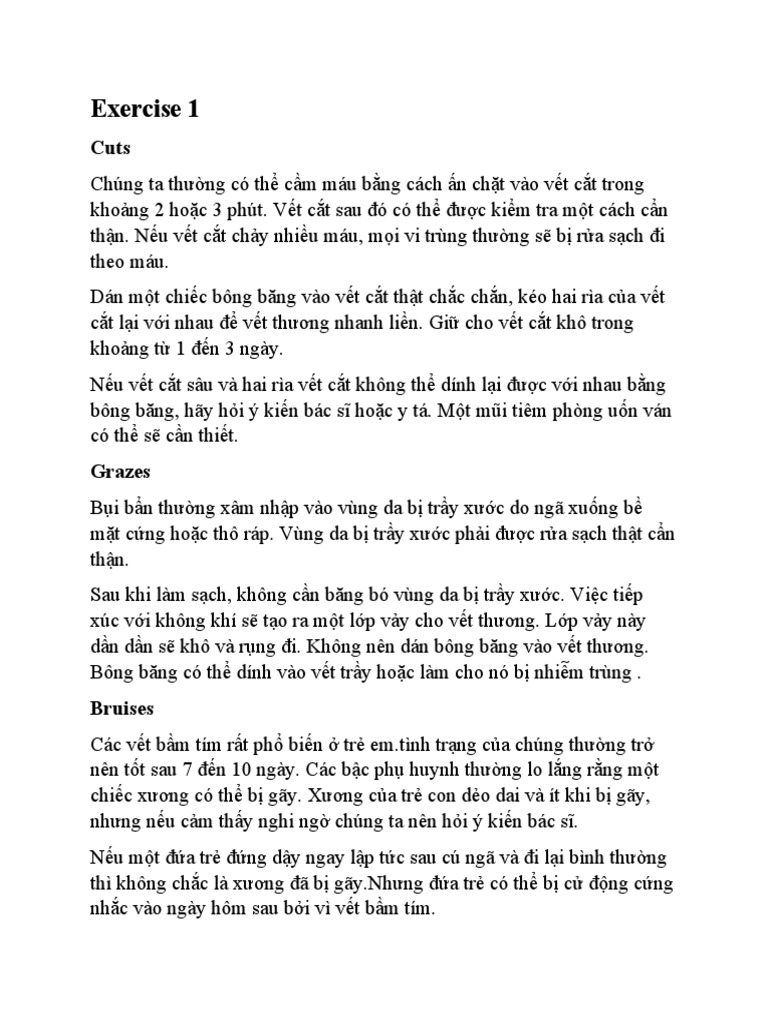 Exercise 1 pdf