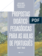 SIMÕES & TEIXEIRA. Propostas didádico-pedagógicas para as aulas de portugues (Tomo I)