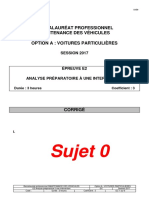 8016 Sujet 0 DC VP