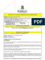 Ficha de Atividade - Duplo Foco - Ciências - 7º Ano - 15.03 A 22.03