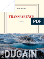 Transparence - Marc Dugain