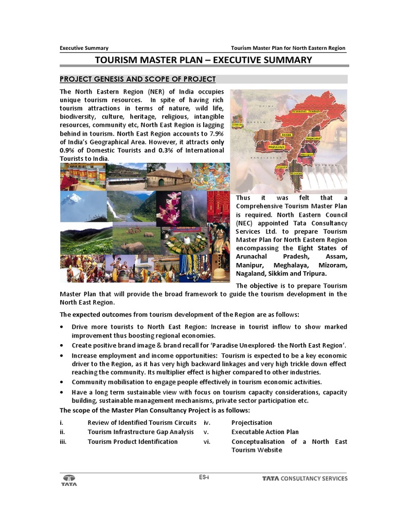 Executive Summary - North East Tourism Master Plan | Download Free PDF ...