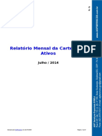 Relatorio - Mensal Carteira 2014