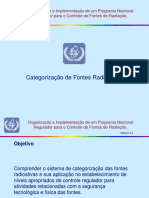 Módulo 3-3 Categorização de Fontes Radioativas