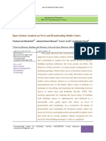 (Final) Space Syntax Analysis On News and Broadcast Media Centre