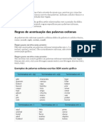 Material Sobre Acentuação Gráfica