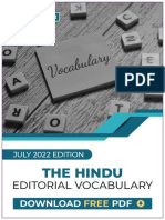 Hindu Vocabulary July 2022 PDF - Compressed