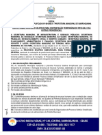 Edital 0012023 Processo Seletivo Simplificado