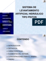 Bombeo Hidraulico - Piston