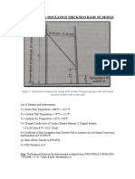 Modular FURNACE INSULATION THKNESS CAL