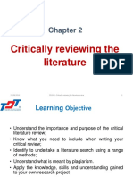C03 - Critically Reviewing The Litertature (Edit)