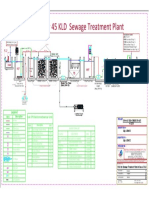 P&ID For 45 KLD Sewage Treatment Plant NBCC