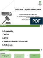Políticas e Legislação Ambiental Na Indústria