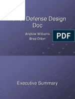Tower Defense Design Doc: Andrew Williams Brad Dillon