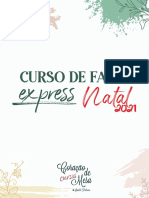 Apostila Fatias Express Natal Coraçao de Mesa
