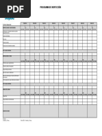 Lista de Verificación de Racks | PDF