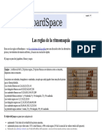Reglas para La Ritmomaquia