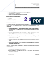 Anexo Informativo - Normas y Recomendaciones Preventivas en La Manipulación Manual de Cargas