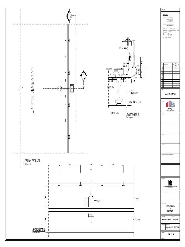 PEDESTAL | PDF | Materials | Joining