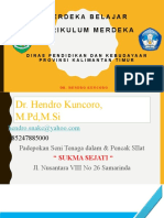 Kurikulum Merdeka Dr. Hendro - 2022 - PPTX