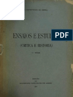 Ensaios e estudos