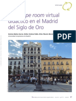Un Escape Room Virtual Didactico en El Madrid Del Siglo de Oro Ib104101091