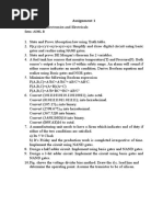 Assignmemt BEE - 1 - AIML B