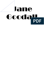 Jane Goodall Nombre