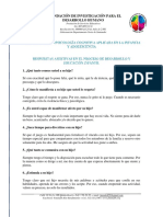 Respuestas Asertivas en El Proceso de Desarrollo y Educación Infantil