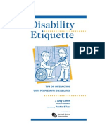 Disability Etiquette