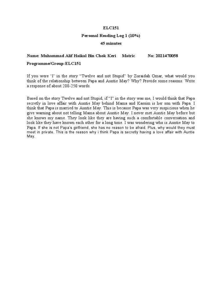 PRL Test Elc151 2021470058 | PDF
